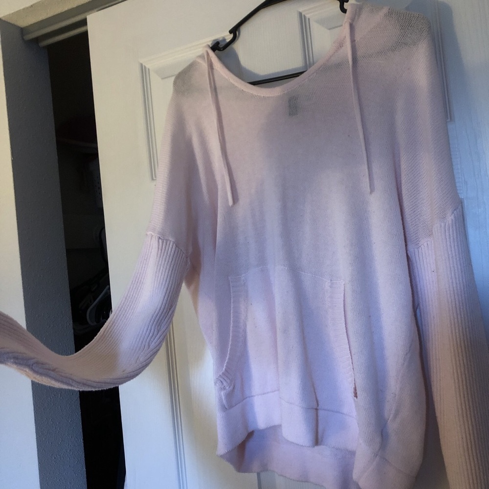 Pink hoodie